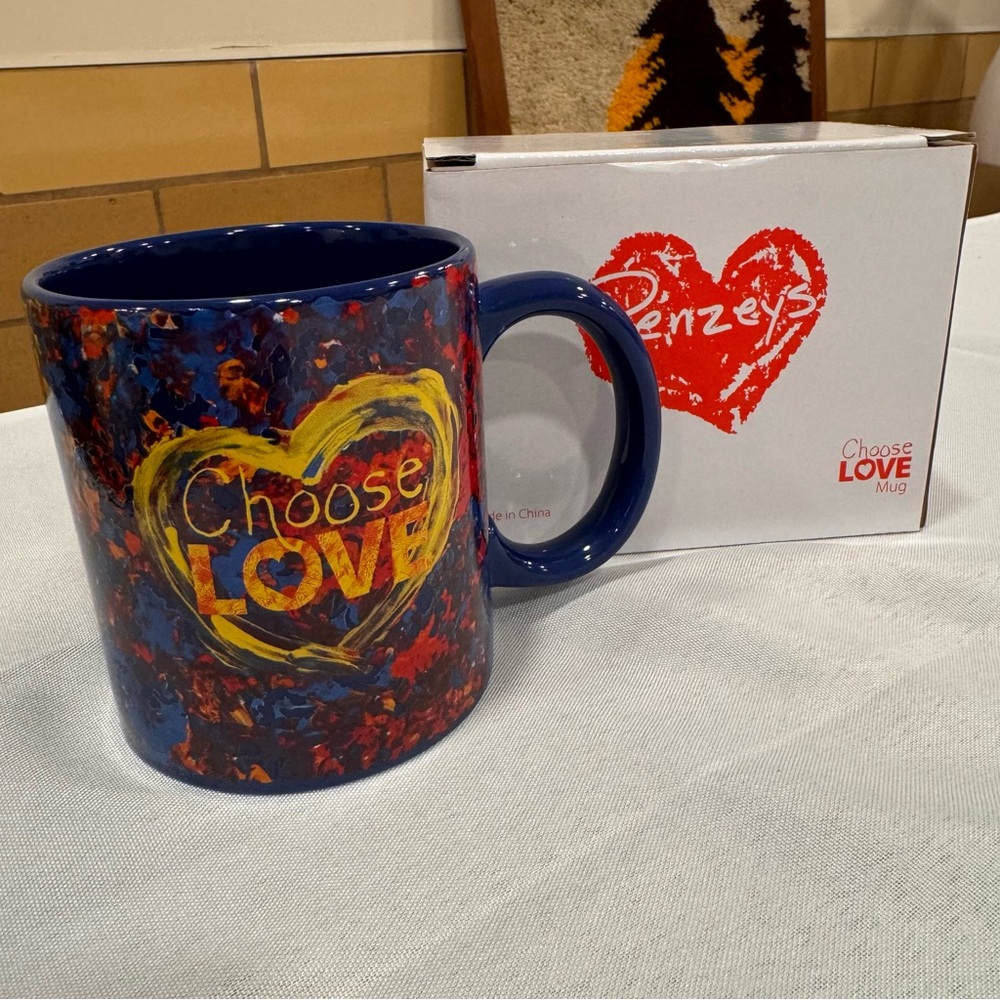 Penzey’s Choose Love 2024 Mug NIB